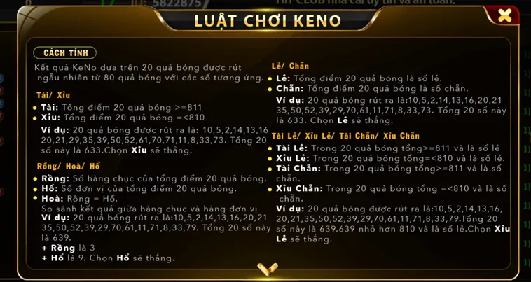 Chinh Phục Keno Tại HitClub Với Chiến Thuật Phân Tích Số Liệu Đỉnh Cao