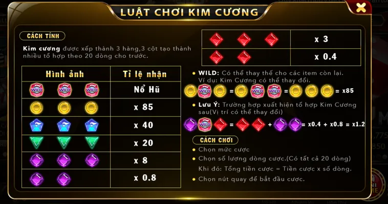 Khám Phá Quy Luật Nổ Hũ Kim Cương Tại HitClub Để Làm Giàu Nhanh Chóng