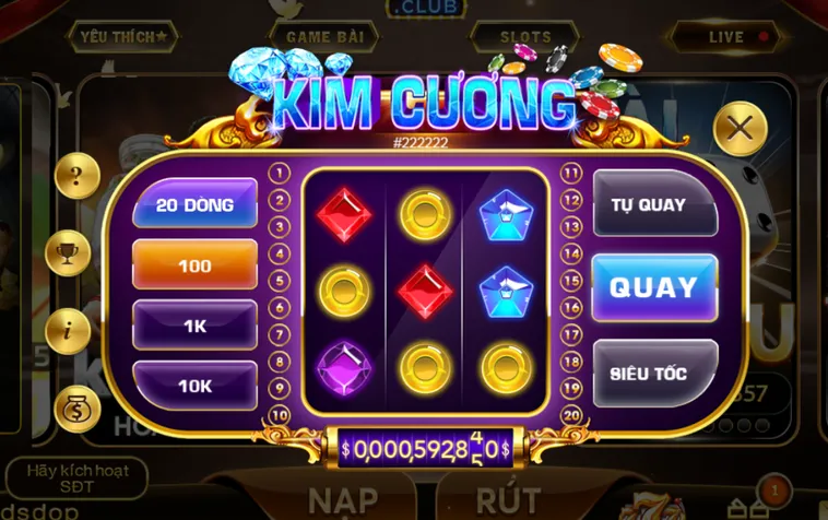Khám Phá Quy Luật Nổ Hũ Kim Cương Tại HitClub Để Làm Giàu Nhanh Chóng