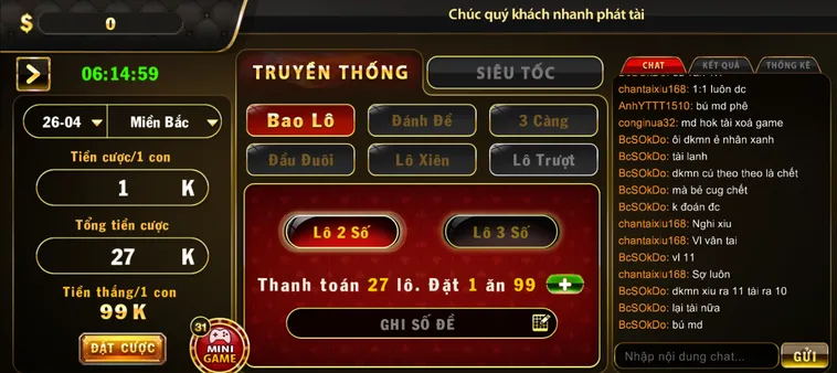 Phân Tích Lợi Thế Cạnh Tranh Lô Đề 1 Ăn 99 Tại HitClub Năm 2026
