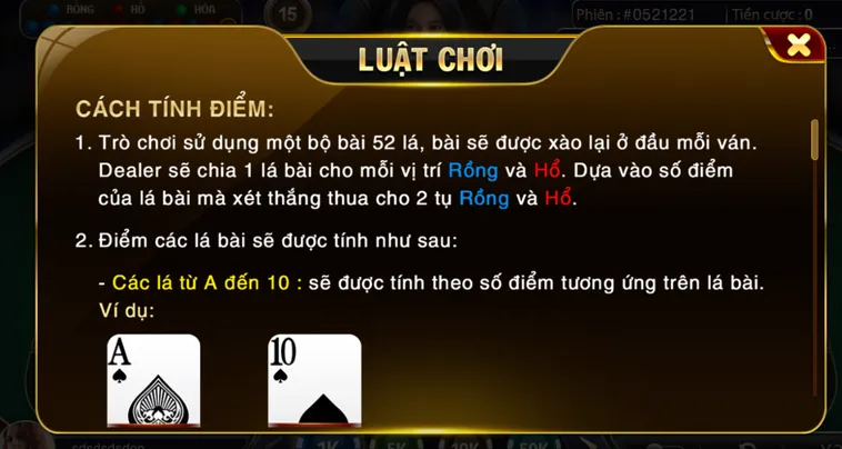 Khám Phá Sảnh Rồng Hổ Tại HitClub Với Cơ Hội Trúng Thưởng Cực Cao