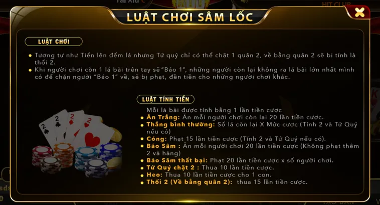 Bí Quyết Chinh Phục Sâm Lốc Tại HitClub Với Tỷ Lệ Thắng Lên Đến 85%