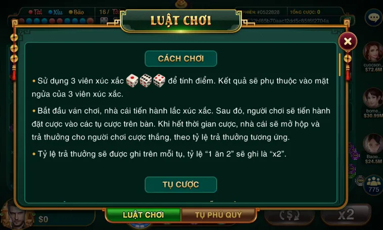 Casino Sicbo Đại Phú Quý Tại HitClub Đỉnh Cao Giải Trí Thượng Lưu Trực Tuyến