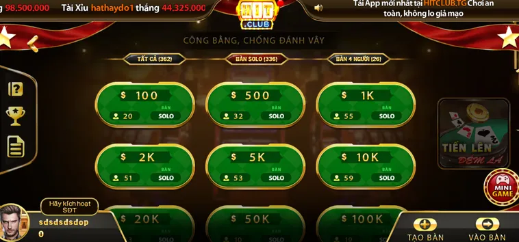 Chinh Phục Tiến Lên Đếm Lá Tại HitClub Với Chiến Thuật Tối Ưu Hóa Lợi Nhuận