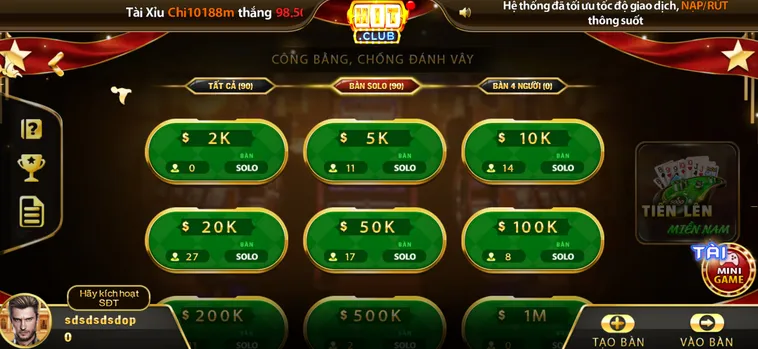 Nghệ Thuật Chơi Tiến Lên Miền Nam Tại HitClub Đỉnh Cao Để Luôn Giành Chiến Thắng