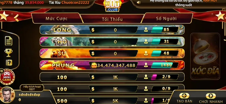 Casino Xóc Đĩa Tại HitClub Nghệ Thuật Giải Trí Và Cơ Hội Đầu Tư Lợi Nhuận